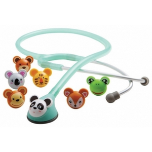 ADC Platinum Pediatric Stethoscope: Aqua 618SF